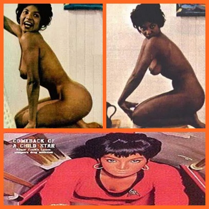 collage nude uhura