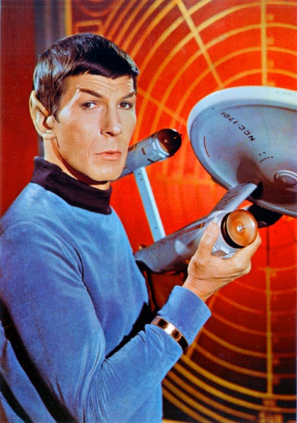 Spok Enterprise Computer Spock con Enterprise | LAS CRÓNICAS DE STAR TREK (THE CHRONICLES OF ...