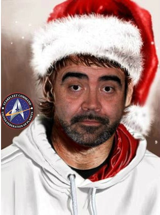 Papa Noel Silver Feliz Navidad